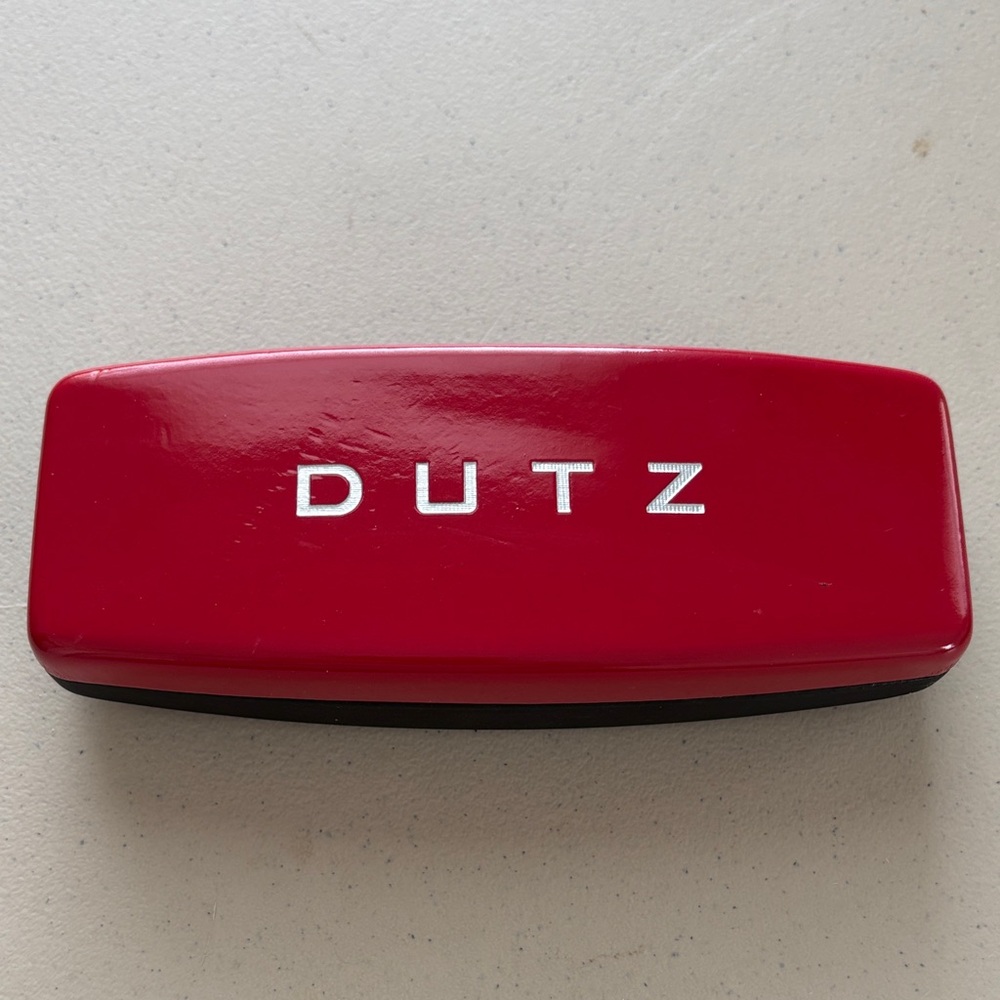 DUTZ Red Eye Glasses Case